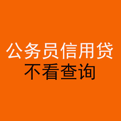 灵川公务员信用贷款